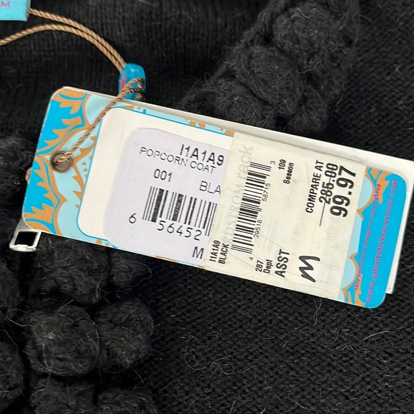 Plenty by Tracy Reese Vintage Belted Sweater Coat with Zipper - Size M / Medium - Picture 3 of 8